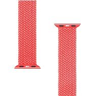 Tactical Knitted Band for Apple Watch 38/40mm, size L, Red - Watch Strap