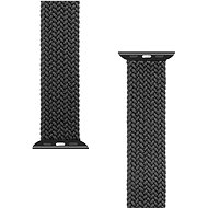Tactical Knitted Strap for Apple Watch 42/ 44mm size M Black - Watch Strap