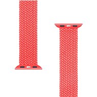 Tactical Knitted Band for Apple Watch 42/44mm, size M, Red - Watch Strap