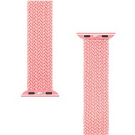 Tactical geflochtenes Armband für Apple Watch 42 / 44mm Gr. M Pink - Armband