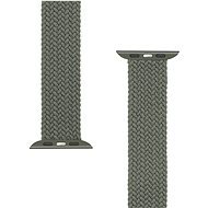 Tactical geflochtenes Armband für Apple Watch 42 / 44mm Gr. S Grün - Armband
