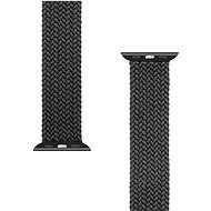 Tactical Knitted Band for Apple Watch 38/40mm, size M, Black - Watch Strap