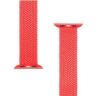 Tactical Knitted Band for Apple Watch 42/44mm, size S, Red - Watch Strap