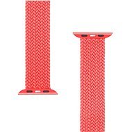 Tactical Knitted Strap for Apple Watch 38/40mm size S Red - Watch Strap