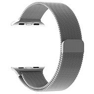 Tactical Loop mágneses fémszíj Apple Watch 1/2/3 38mm okosórához - ezüst - Szíj