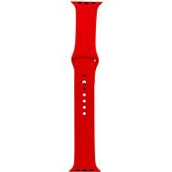 Tactical szilikon szíj Apple Watch 4 40mm okosórához - piros - Szíj