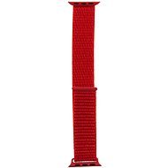 Tactical Fabric Strap for Apple Watch 1,2,3,4,5 42-44mm Red - Watch Strap