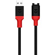 Tactical Recce 3:20 cable for Garmin USB-A Black/Red - Watch Charger