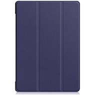 Tactical Book Tri Fold Case for Huawei MediaPad M5 Lite 10, Blue - Tablet Case