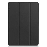 Tactical Book Tri Fold Case for Lenovo Tab E10 10.1, Black - Tablet Case