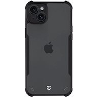 Tactical Quantum Stealth Apple iPhone 15 Plus átlátszó/fekete tok - Telefon tok