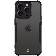 Tactical Quantum Stealth Kryt pro Apple iPhone 15 Pro Clear/Black  - Phone Cover