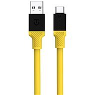 Tactical Fat Man Cable USB-A/USB-C, 1 m, sárga - Tápkábel