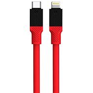Tactical Fat Man Cable USB-C/Lightning, 1 m, piros - Tápkábel