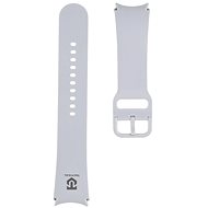 Tactical Silicone Quick Release for Samsung Galaxy Watch 6 44mm Silver - Watch Strap