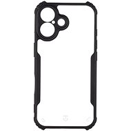 Tactical Quantum Stealth Cover für das Apple iPhone 16 Clear/Black - Handyhülle