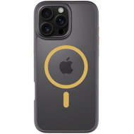 Tactical MagForce Hyperstealth 2.0 Cover for iPhone 16 Pro Max Black/Yellow - Phone Cover