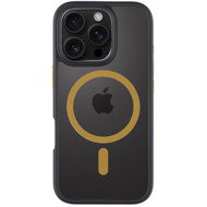 Tactical MagForce Hyperstealth 2.0 Cover for iPhone 16 Pro Black/Yellow - Phone Cover