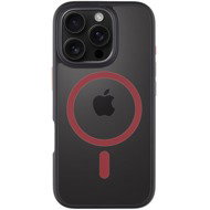 Tactical MagForce Hyperstealth 2.0 Cover for iPhone 16 Pro Black/Red - Phone Cover