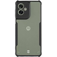 Tactical Quantum Stealth Cover for Motorola G55 Clear/Black - Phone Cover