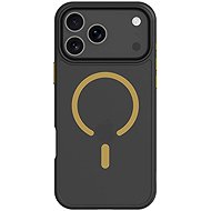 Tactical MagForce Hyperstealth 2.0 Cover for iPhone 17 Pro Max Black/Yellow - Phone Cover