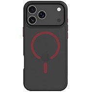 Tactical MagForce Hyperstealth 2.0 Cover for iPhone 17 Pro Max Black/Red - Phone Cover