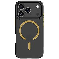 Tactical MagForce Hyperstealth 2.0 Cover for iPhone 17 Pro Black/Yellow - Phone Cover