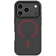 Tactical MagForce Hyperstealth 2.0 Cover for iPhone 17 Pro Black/Red - Phone Cover