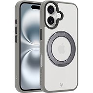 Tactical MagForce Hyperstand Case for Apple iPhone 16, Light Grey - Phone Cover