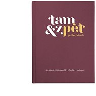 There & Back Five-year diary - small, burgundy - Planner