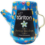 Tarlton Tea Pot Jasmine Teardrops green Tea tin 100 g - Tea