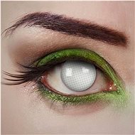 GUIRCA Halloween contact lenses - white grid - Contact Lenses