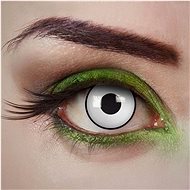 GUIRCA Halloween contact lenses - white with black stripe - Contact Lenses