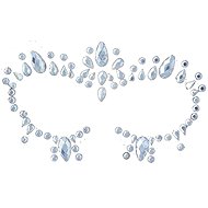 Guirca Stick-on rhinestones for face - silver jewellery - Party Accessories