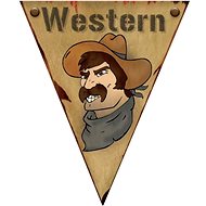 FUNNYFASHN Cowboy western 500 cm - Garland