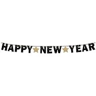 GODAN Happy new year Golden stars 180 cm - Garland