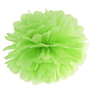 PARTYDECO Paper pompom 35 cm green apple - Party Accessories