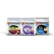 Tassimo PACK Alza II – Crema XL, Milka, Decaf - Kávové kapsuly