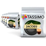 TASSIMO kapsuly KARTÓN Jacobs Espresso 80 nápojov - Kávové kapsuly
