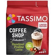 TASSIMO Capsules COFFEE SHOP SELECTION HAZELNUT PRALINE 8 Drinks - Coffee Capsules