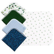 T-TOMI Bio Muslin Wipes Boy - Children’s Fabric Napkins