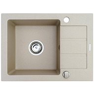 PYRAMIS NEXT 62 x 44 1B 1D BEIGE - Granite Sink