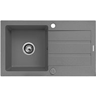 PYRAMIS NEXT 76 x 44 1B 1D GREY - Granite Sink