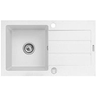 PYRAMIS NEXT 76 x 44 1B 1D WHITE - Granite Sink
