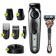 Braun BT 7240 Beard trimmer Washable Black, Grey - Trimmer