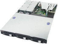 MSI Server Barebone X2-104A2R SATA (QLogic Zircon) 1U, XEON i7520, VGA, 2x LAN, 2x sc604 - Server