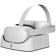 Turtle Beach Fuel Compact VR nabíjacia stanica pre Meta Quest 2, biela/sivá - Príslušenstvo k VR okuliarom