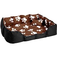 Tectake Dog bed, brown/black/white - Pet Bed
