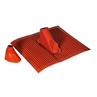 TechniSat SET Aluminium Dachziegel und Tülle, rot - Dachdeckungsmaterial