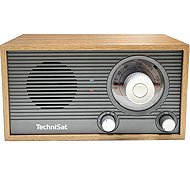 TechniSat Radio receiver FM Classic 205, gray/golden oak - Radio